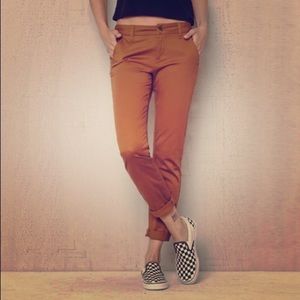 Pacsun Low Rise Chino 26 Brown Khaki Pants